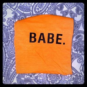 Neon Orange Shirt🧡